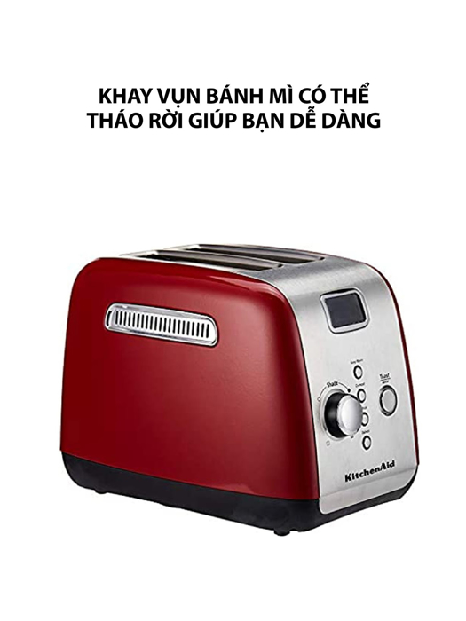 Máy nướng bánh mỳ 2 ngăn điện tử KitchenAid  5KMT223GER