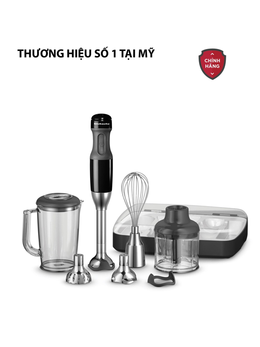 Bộ Máy Xay trộn cầm tay Kitchen Aid 5 tốc độ màu đen 5KHB2569GOB