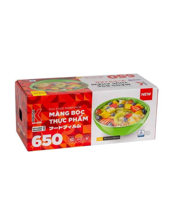 [BAO BÌ MỚI] Màng bọc TP Kokusai 650 - dao nhựa - MBTP00004534-M