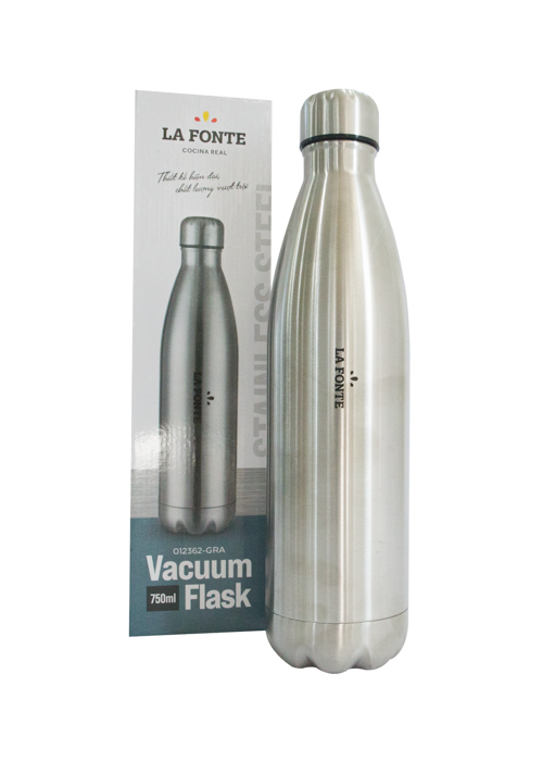 Bình giữ nhiệt inox 304 La Fonte Aura 750 ml - 012362-GRA