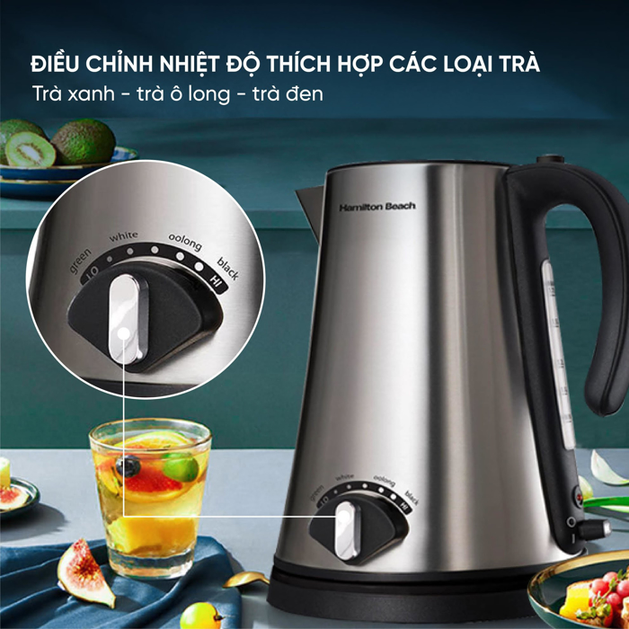 Ấm siêu tốc có thể điều chỉnh nhiệt độ - 40992-SAU