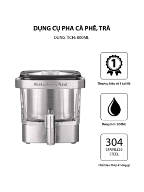 Dụng cụ pha cà phê, trà KitchenAid - KCM4212SX