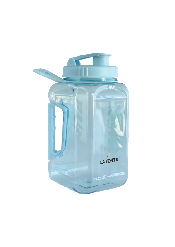 Bình Nước Thể Thao La Fonte Dung Tích Lớn-2400 ML-014892-BLU