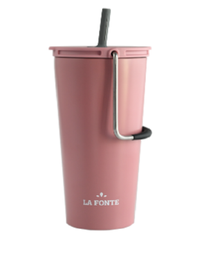 Ly Giữ Nhiệt La Fonte Water Bucket Có Quai Xách-570 ml-014816-PIN