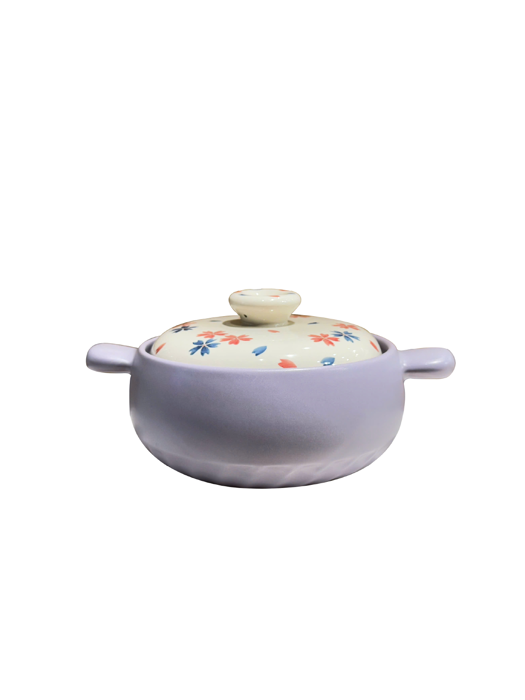 Nồi Sứ Ceramic Delaware Có Tay Cầm 2.5L-015073-PUR