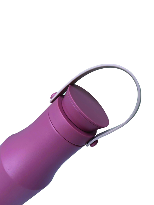 Bình giữ nhiệt Travel La Fonte inox 304 có quai xách tiện lợi 470ml-010245-PIN