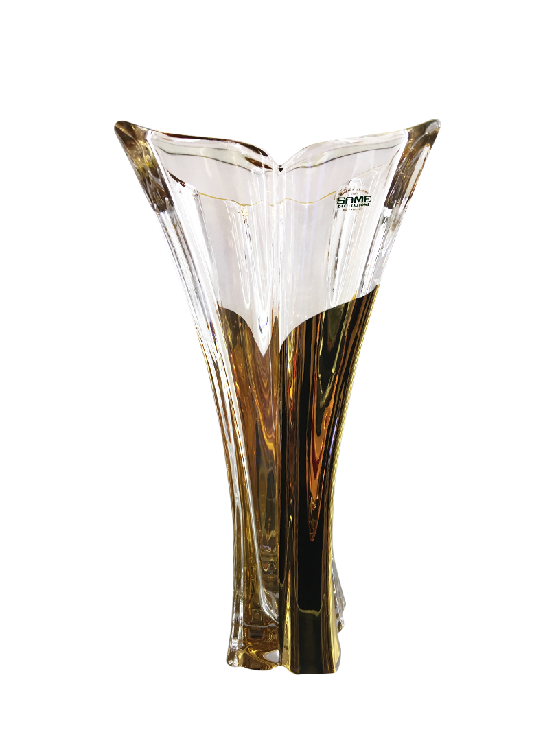 Bình hoa pha lê Same mạ vàng 24k-3603