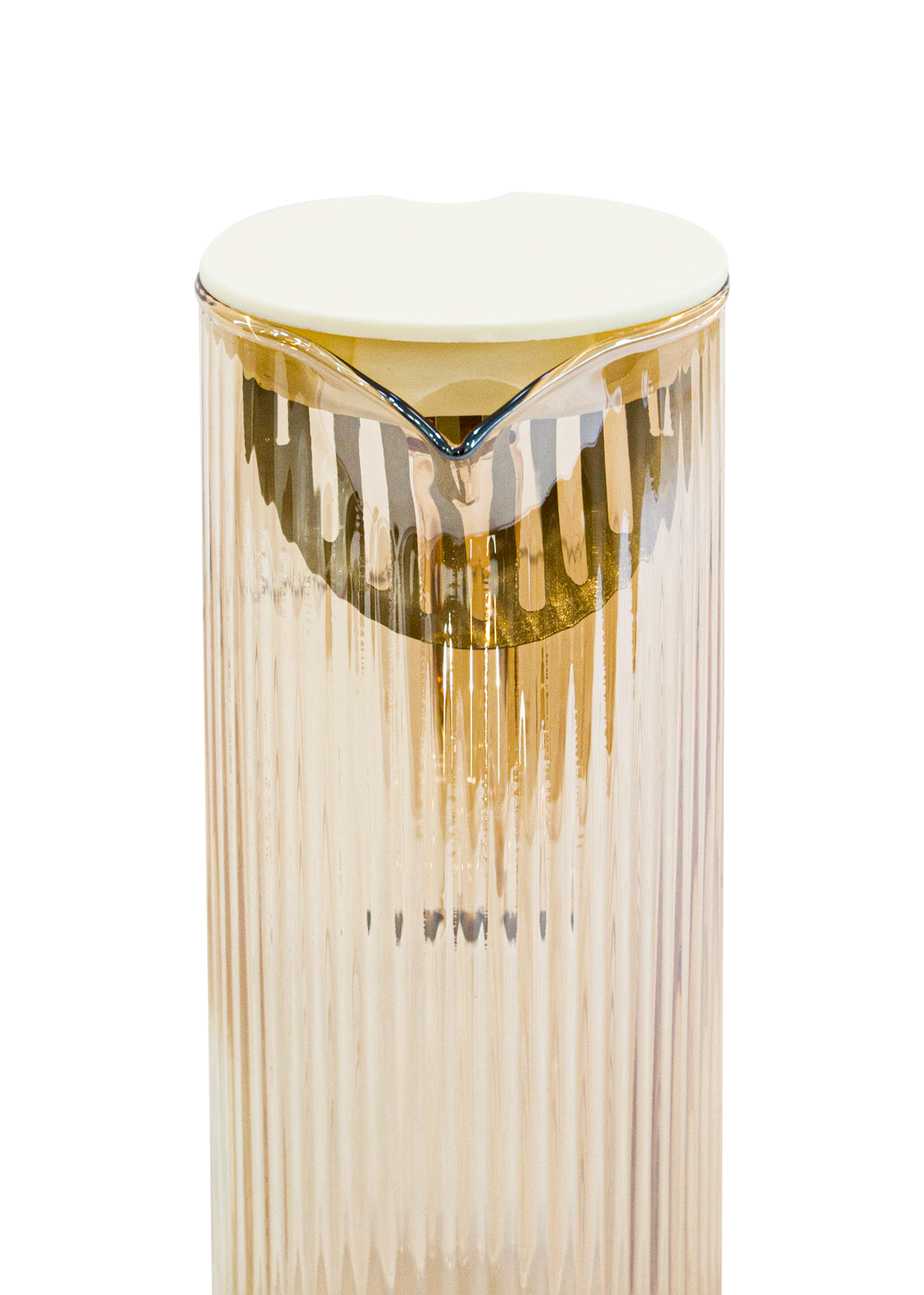 Bình nước thủy tinh borosilicate chịu nhiệt La Fonte 1300ml - 011587-YEL