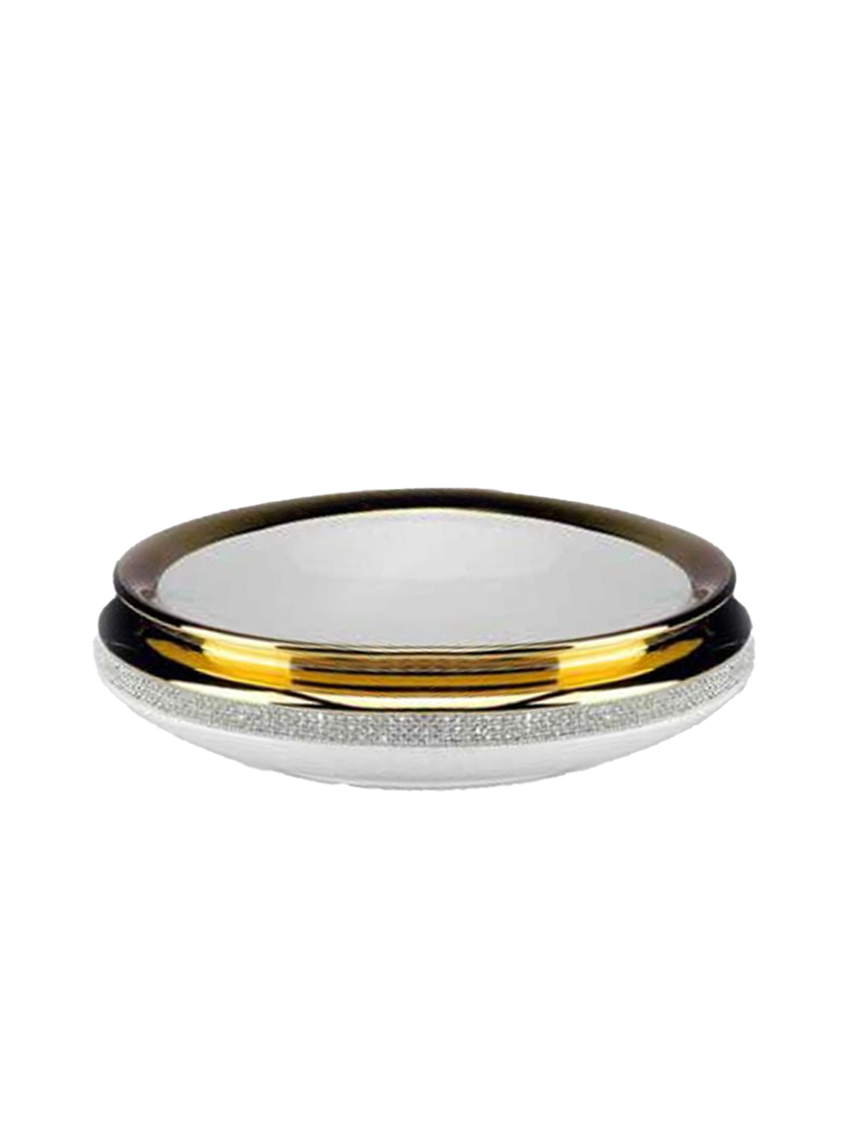 Bình centrepiece mạ vàng, đính ngọc size 35cm BC- 755/BO-STR