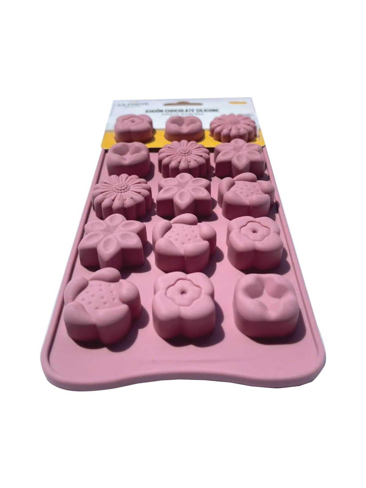 Khuôn chocolate Silicone La Fonte 22x10.4x1.4cm - 011952 - PIN