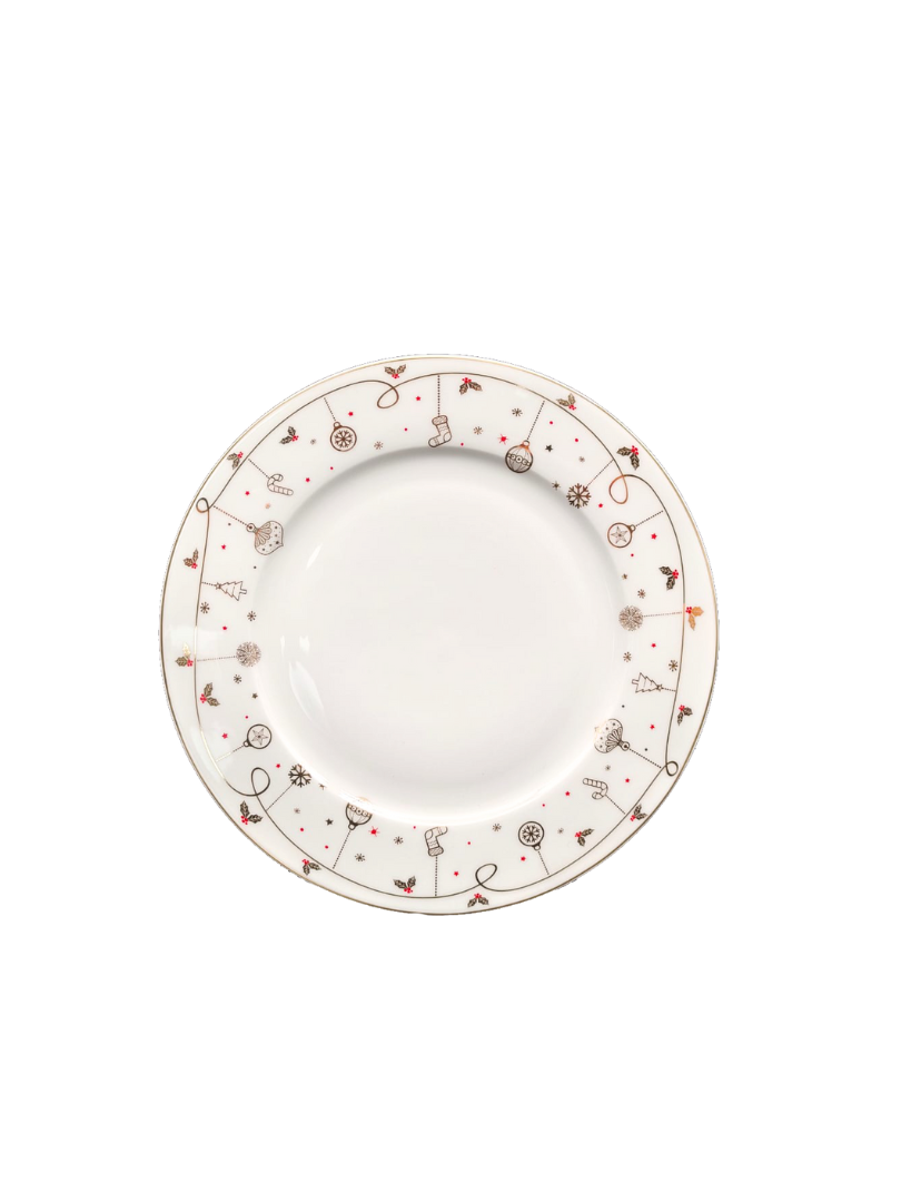 Dĩa sứ xương cao cấp  Moriitalia 19 cm - 013543