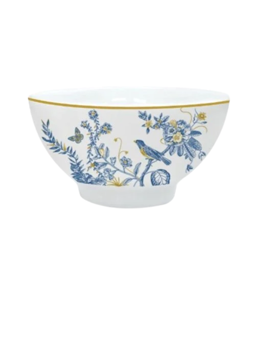 Chén sứ xương cao cấp Moriitalia viền hoa (250ml - 014489)