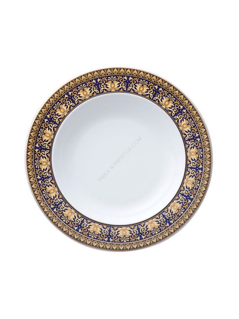 Đĩa soup Versace Medusa Blue 22cm