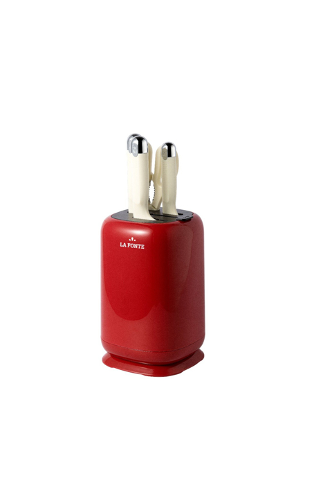 Bộ dao kéo 4 món La Fonte (014557-RED)