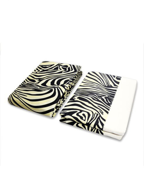 Tấm trải họa tiết ngựa vằn 45x45cm Versace ZBS2429.ZCOJ0045