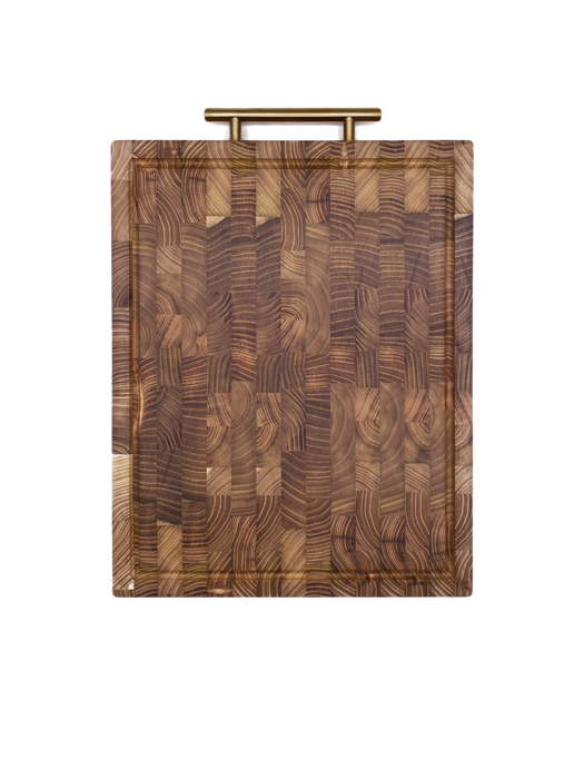 Thớt Gỗ Tếch Moriitalia có tay cầm (38 cm x 30 cm x 3.5 cm) - THOT00014854