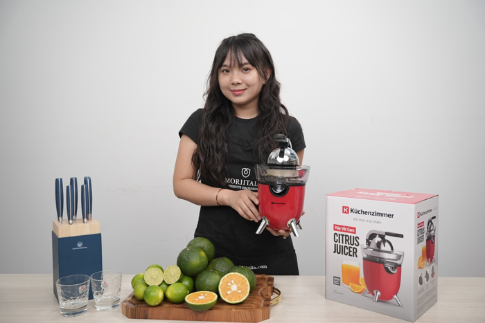 Máy Vắt Cam Kuchenzimmer 500ml-012928-RED