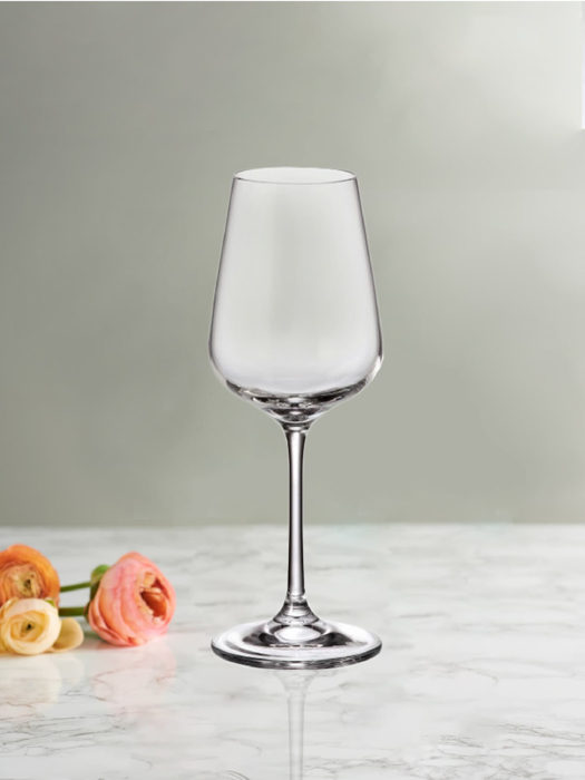 Bộ 6 ly vang trắng pha lê Strix Bohemia 360ml