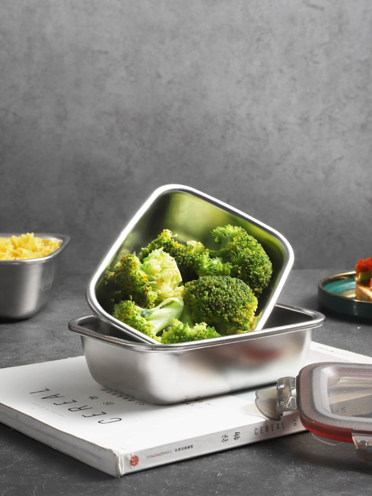 Hộp đựng thức ăn Inox 304 600ml La Fonte 002011