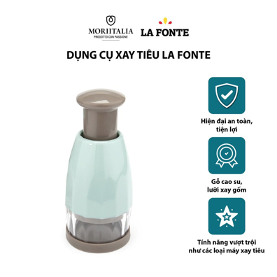 Dụng cụ cắt tỏi La Fonte dễ dàng cầm tay, tiện dụng Moriitalia 006576