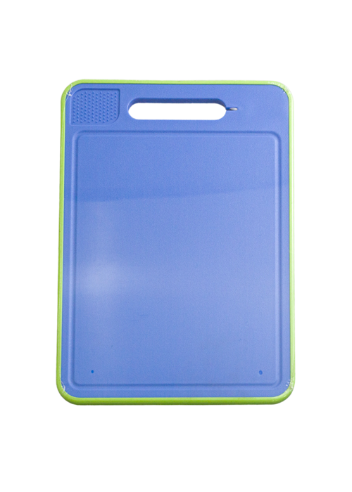 Thớt rã đông 2 mặt hợp kim nhôm và nhựa kèm mài dao màu xanh La Fonte - 004121-BLU