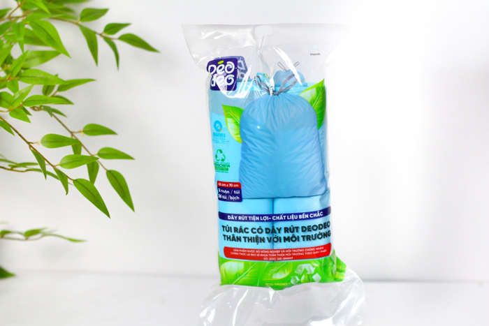 Túi rác có dây rút DEODEO 62 cm x 70 cm - 010535