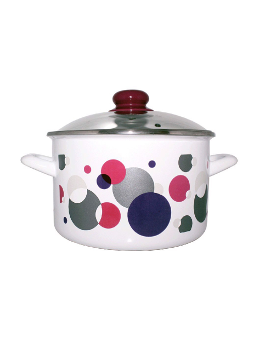 Nồi tráng men thấp  Moriitalia florence 20cm