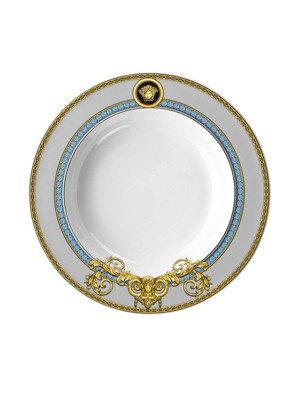 Đĩa soup Versace Prestige Gala Bleu 22cm - 403638.10322