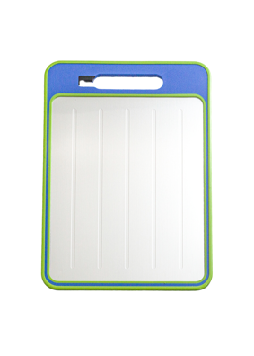 Thớt rã đông 2 mặt hợp kim nhôm và nhựa kèm mài dao màu xanh La Fonte - 004121-BLU