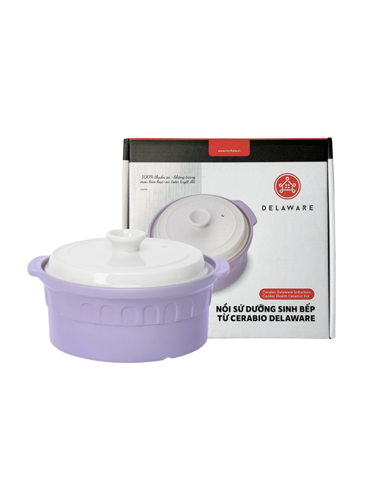 Nồi Sứ Dưỡng Sinh Bếp Từ Cerabio Delaware 1.5 L-010764
