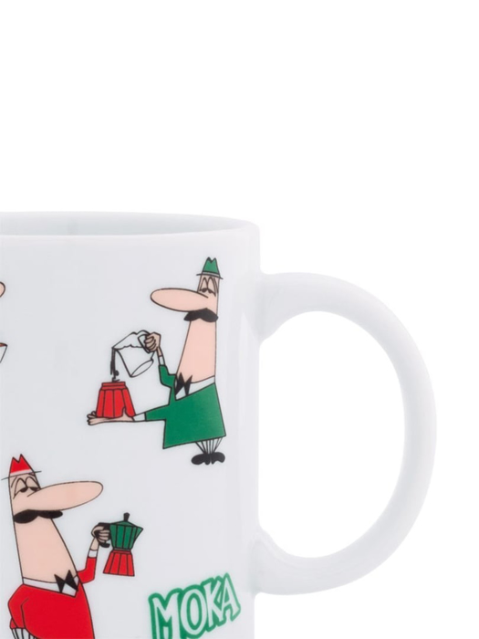 Ly sứ quý ông với bộ ria mép 315ml Bialetti DCMOKI0032