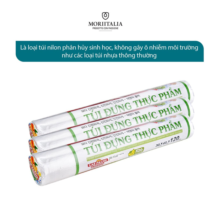 Túi đựng thực phẩm Laspalm tự hủy an toàn tiện lợi Moriitalia TDTP00006842