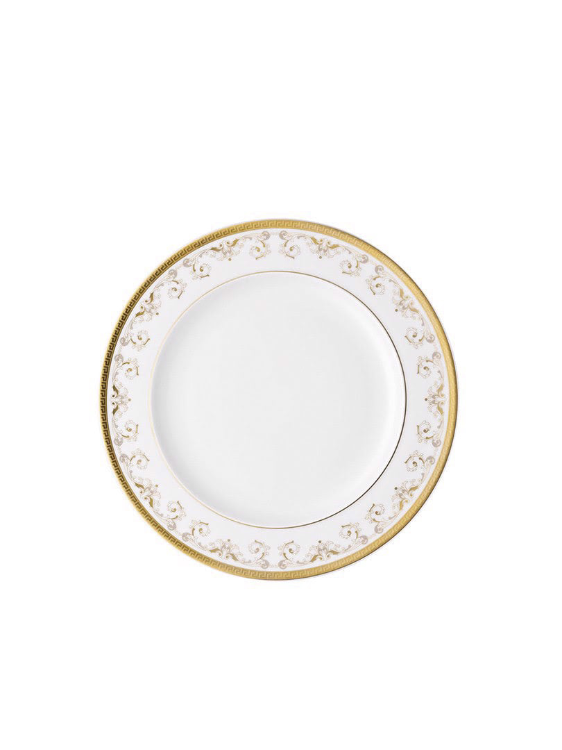 Đĩa ăn tối Versace Medusa Gala Gold bằng sứ 27cm