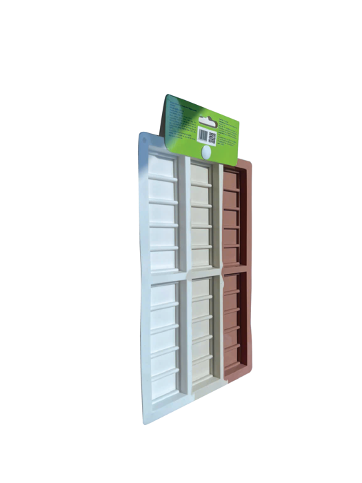 Khuôn silicone La Fonte hình thanh socola (015042)