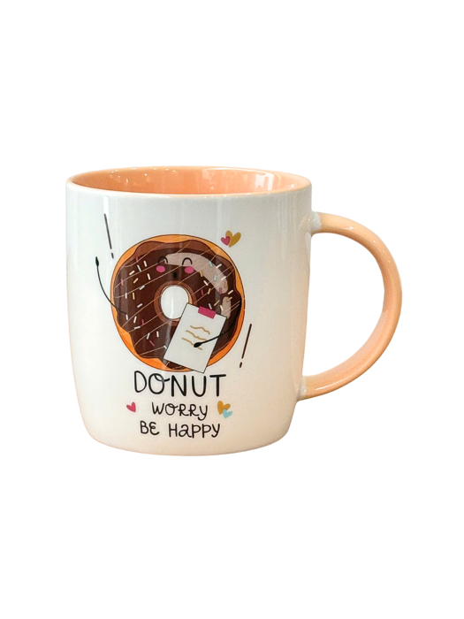 Ly Sứ La Fonte Bánh Donut 360ml-015721-WHI-01