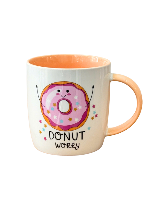 Ly Sứ La Fonte Bánh Donut 360ml-015721-WHI-03