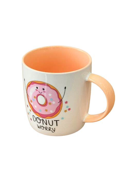 Ly Sứ La Fonte Bánh Donut 360ml-015721-WHI-03
