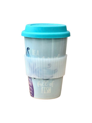 Ly sứ La Fonte có nắp 360ml-015745-BLU