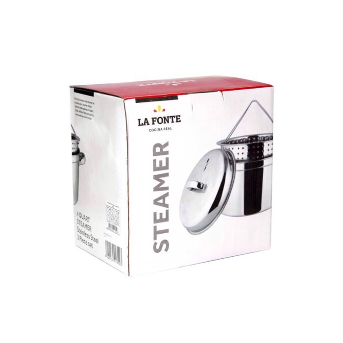 Nồi hấp inox 4QT LA FONTE 14102