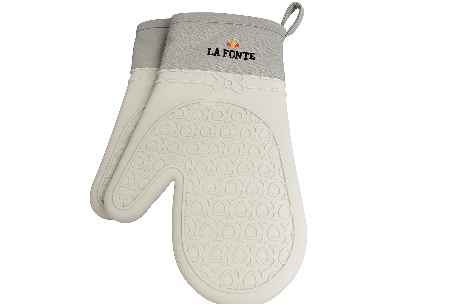 Găng tay nướng bánh, bắc bếp silicone chịu nhiệt, chống trơn trượt La Fonte - 003544-WHI