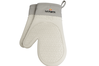 Găng tay nướng bánh, bắc bếp silicone chịu nhiệt, chống trơn trượt La Fonte - 003544-WHI