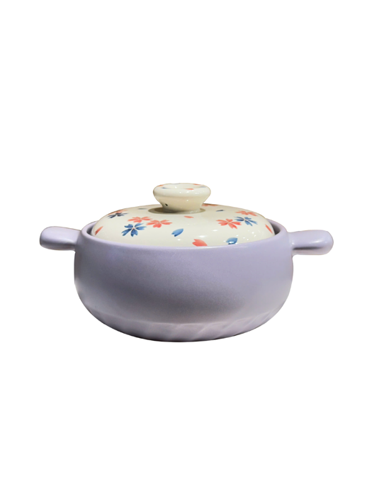 Nồi Sứ Ceramic Delaware Có Tay Cầm 2.5L-015073-PUR