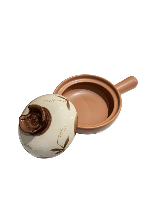 Nồi Sứ Ceramic Delaware Có Tay Cầm 800 ml -015066-BRO