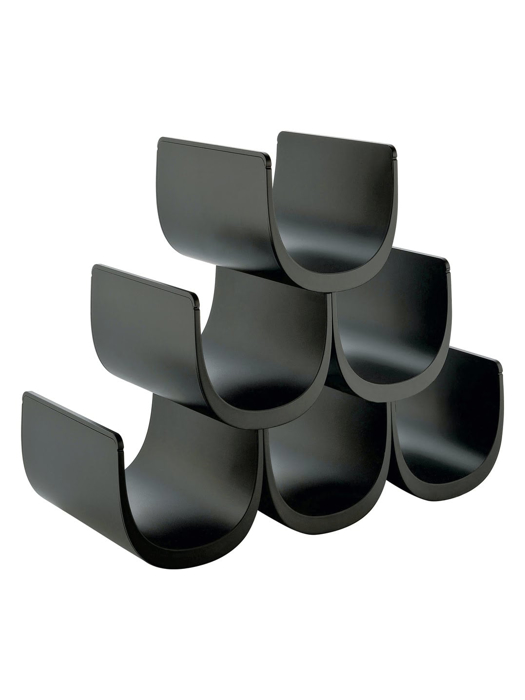 Kệ đựng chai rượu đen Alessi - GIA13 B