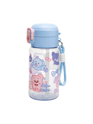 Bình Nước Trẻ Em Có Nắp Bật Lafonte 550ML-000857-BLU