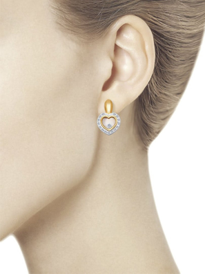 Bông tai mạ vàng đính đá quý 1021168No17166