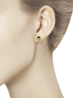 Bông tai vàng Sokolov đính kim cương - 1021095No1761