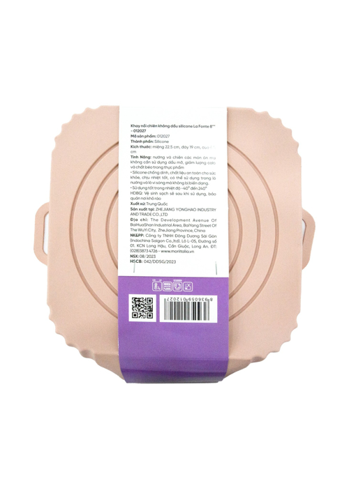Khay nồi chiên không dầu silicone La Fonte 8