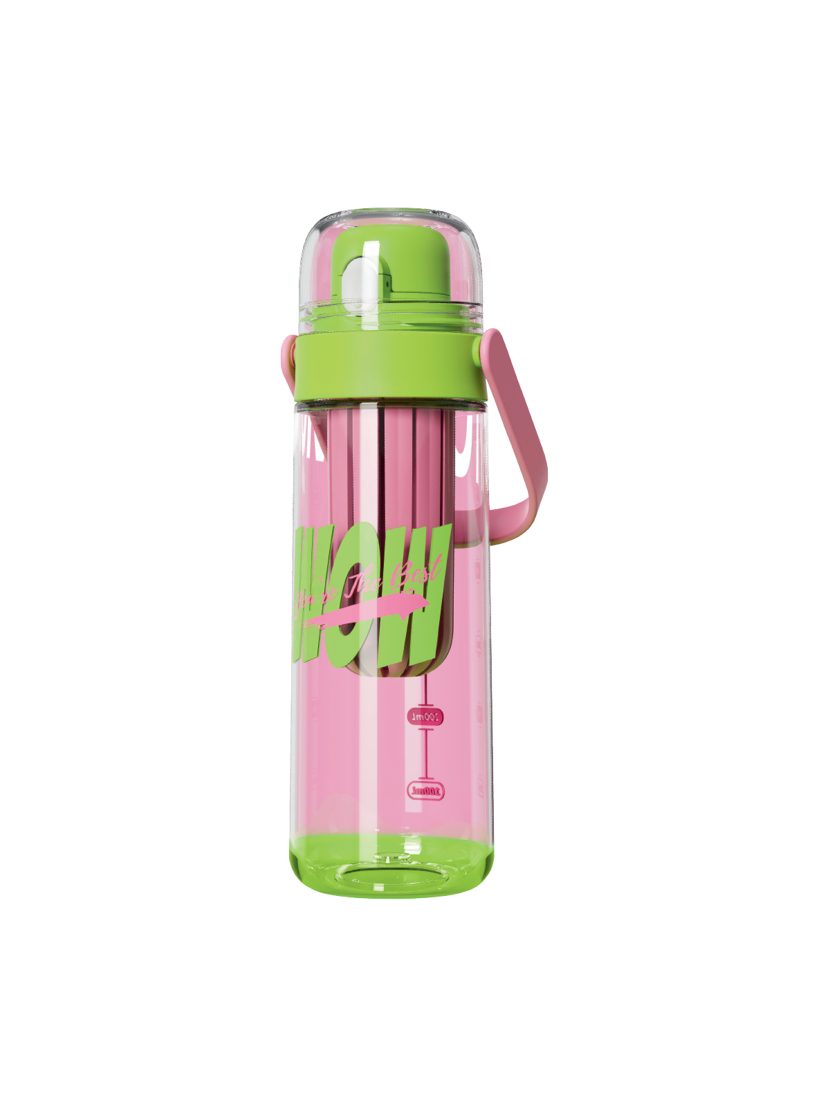 Bình nước thể thao có bộ lọc La Fonte 650 ml - 012492-GRE