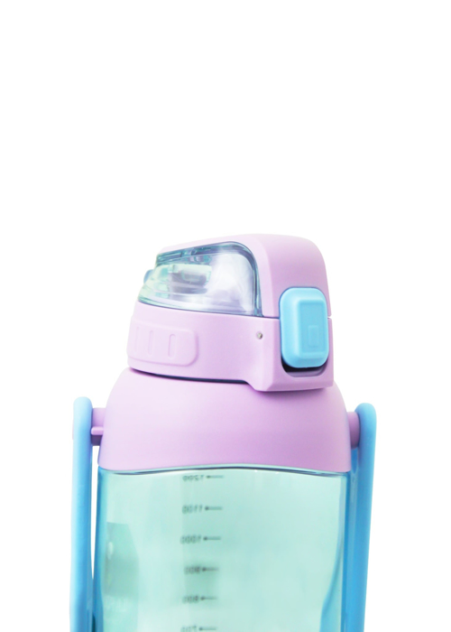 Bình nước thể thao có tay xách La Fonte màu xanh 1600ml - 011600-BLU